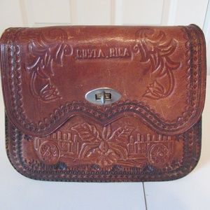 Leather Embossed handbag
